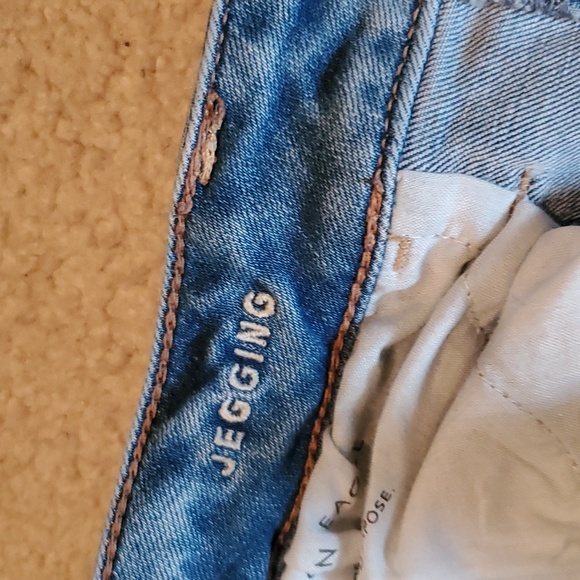 Light Wash Jeggings - Picture 4 of 5